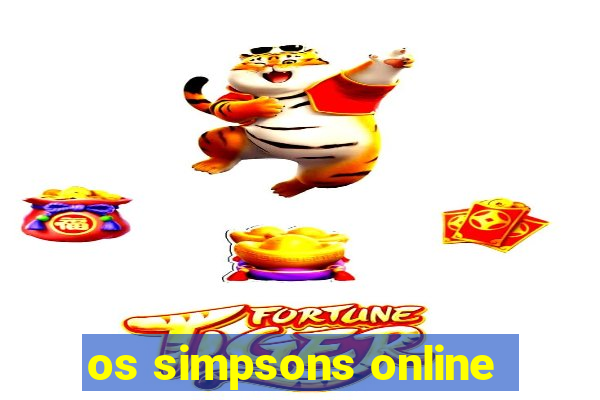 os simpsons online